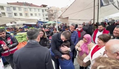 CHP İstanbul İl Başkanı Özgür Çelik, Çatalca ve Üsküdar’da saha çalışmalarına katıldı