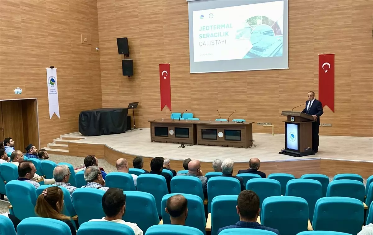 Kırşehir Ahi Evran Üniversitesi’nde Jeotermal Seracılık Çalıştayı düzenlendi