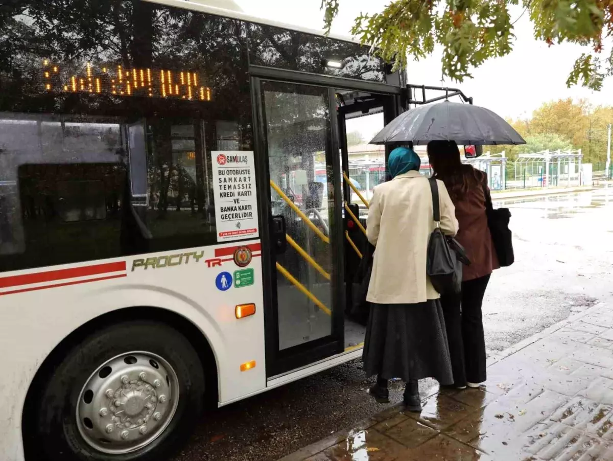 Samsun’da Yeni Körüklü Otobüsler Hizmete Girdi